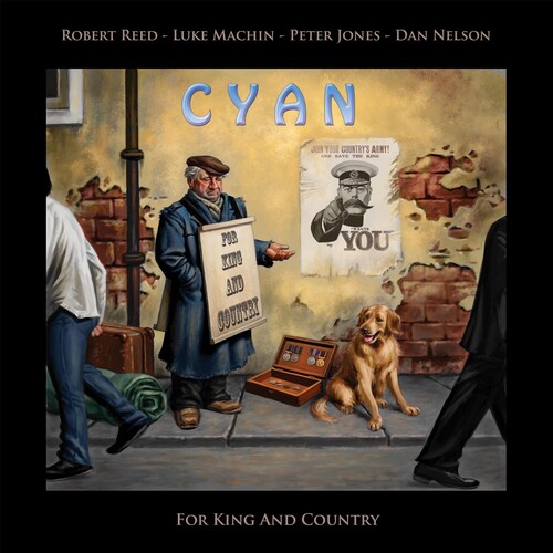 Cyan - For King & Country - Ltd 140gm Blue Vinyl