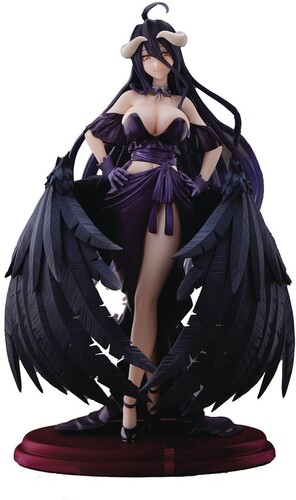 Overlord IV AMP+ Figure - Albedo (Black Dress Ver.) -  Figures,  Pre-Order, Pre-Order Figures, PRE-ORDER NON-SCALE FIGURES - 840342400560