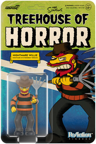 Simpsons Reaction Wave 4 - Nightmare Willie - Simpsons Reaction Wave 4 - Nightmare Willie vinyl record cover