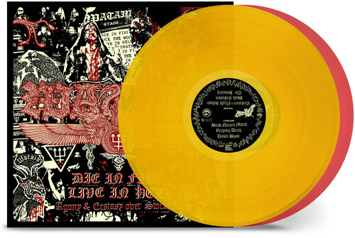 Watain - Die In Fire - Live In Hell [Colored Vinyl] (Gate)