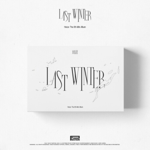 Last Winter - incl. 88pg Photobook, Lyrics Paper, Paper Incense, Match, Photocard, Secret Message Card + Folded Poster [Import]
