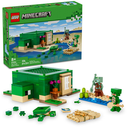 LEGO MINECRAFT THE TURTLE BEACH HOUSE