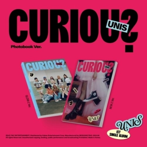 Curious - Photobook Version - incl. 84pg Photobook, Envelope, Sticker Set, Photocard, Special Photocard + Folded Poster [Import]