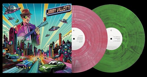 Jimmy Villotti - Pink & Green Marble Vinyl