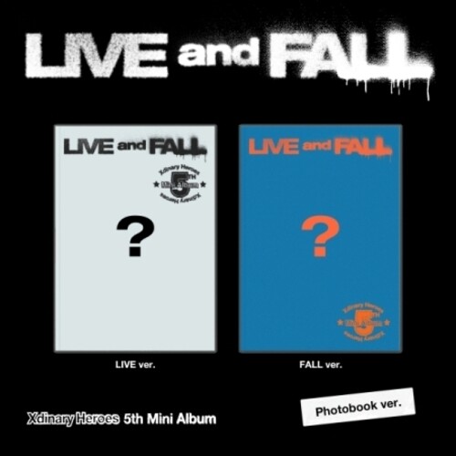 Live And Fall - incl. 80pg Photobook, 10pc Sticker Set, Trading Card, Letter Form XH, Photocard, Coaster + Message Photocard