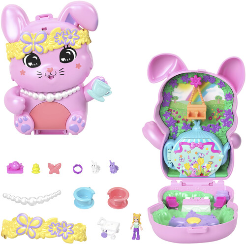 POLLY POCKET POCKET WORLD BUNNY
