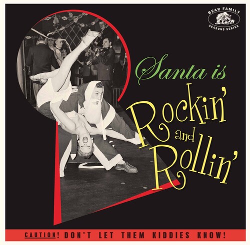 Santa Is Rockin' And Rollin' / Various (Colv) - Santa Is Rockin' And Rollin' / Various vinyl record cover