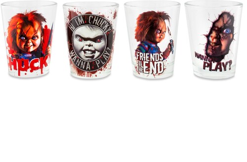 CHILD'S PLAY CHUCKY MINI SHOT GLASSES