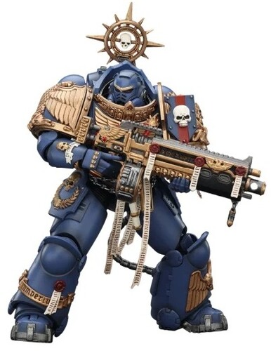 JOYTOY WH40K UM HVY RELIC W/  BOLT RIFLE 1/ 18 FIG