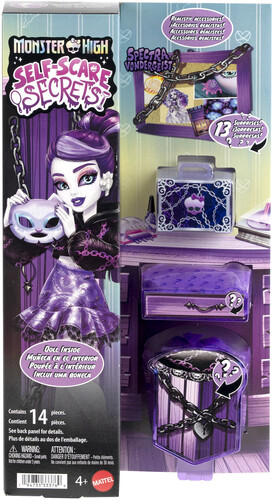 Mattel Collectible - Monster High Self-Scare Secrets Spectra Vondergeist Fashion Doll & Accessories