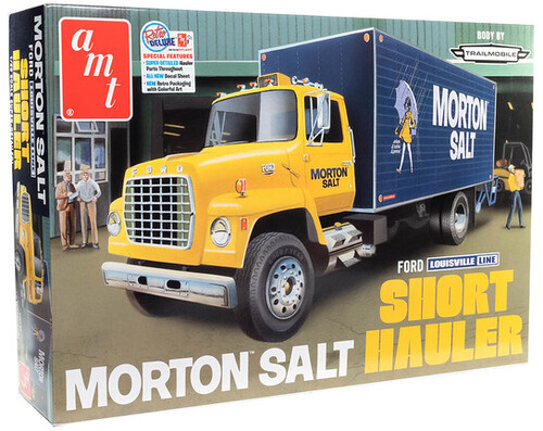 AMT Ford Louisville Short Hauler Morton Salt 1/25 Scale Model Kit