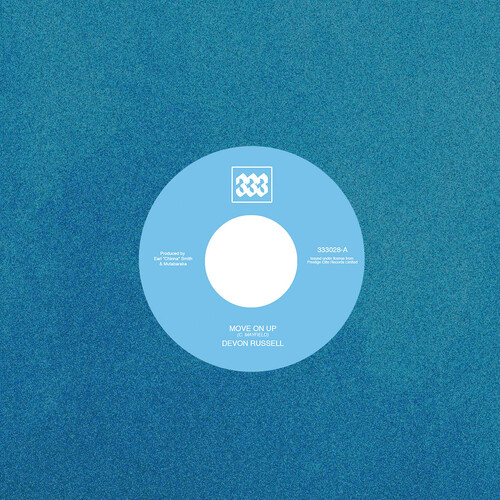 Devon Russell - Move on Up/darker Than Blue vinyl record cover