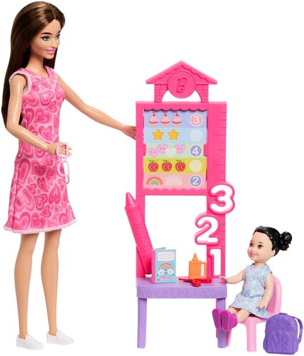 BARBIE YOU CAN BE ANYTHING TEACHER BRUNETTE