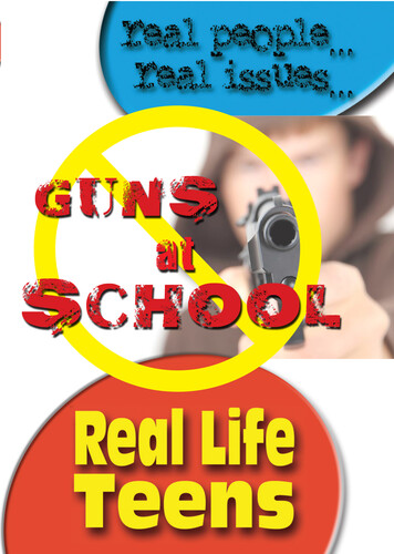 Real Life Teens Guns at School - How Safe Do Teens