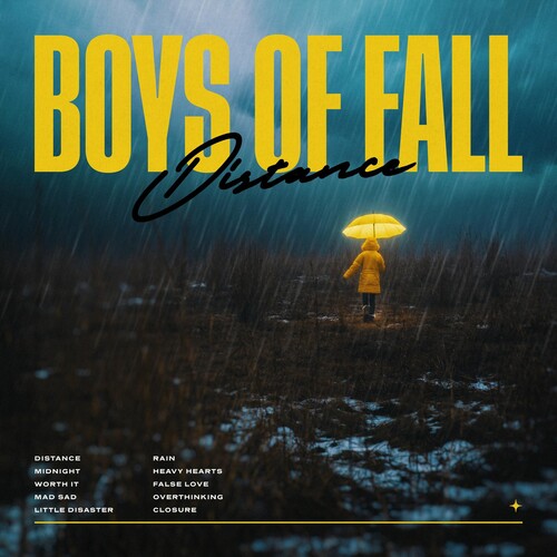 Boys of Fall - Distance vinyl record cover