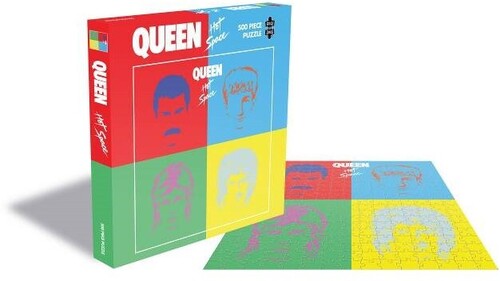 Queen - Queen Hot Space (500 Piece Jigsaw Puzzle)