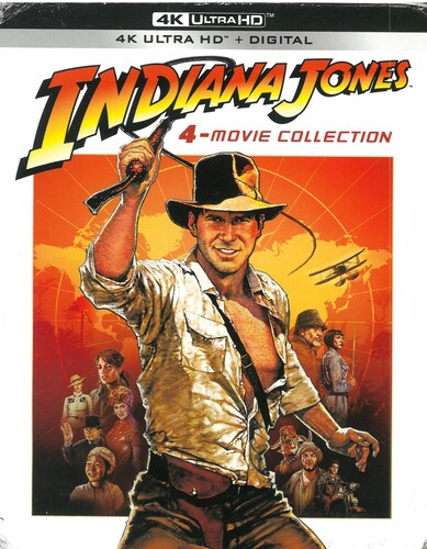 Indiana Jones 4-Movie Collection|Harrison Ford