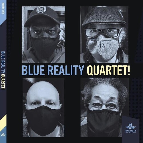 Michael Marcus / Mcphee,Joe / Rosen,Jay - Blue Reality Quartet vinyl record cover