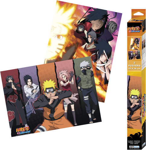 NARUTO SHIPPUDEN BOXED POSTER SET