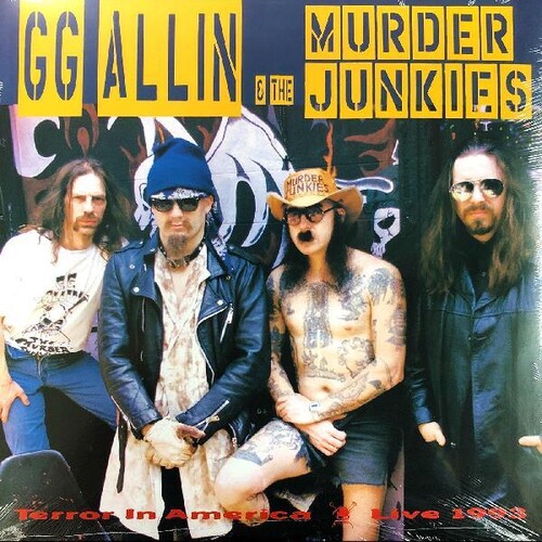 Gg Allin & Murder Junkies - Terror In America vinyl record cover