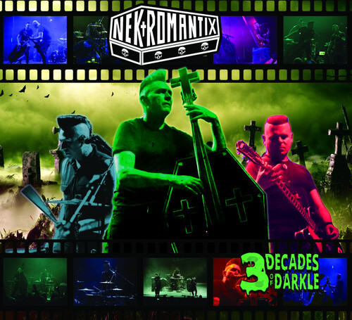 Nekromantix - 3 Decades Of Darkle [Colored Vinyl] (Gate)