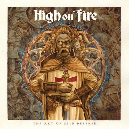 High On Fire - Art Of Self Defense [Indie Exclusive] Ruby & Coke Bottle Clear