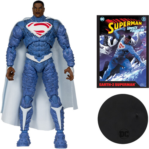 DC DIRECT FIG W/  COMIC - WV5 - EARTH-2 SUPERMAN