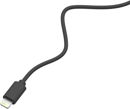 GEMS -6' USB-A to Lightning Cable: Black