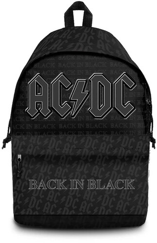 ROCKSAX AC/ DC BACK IN BLACK DAYPACK/ LAPTOP BAG BLK