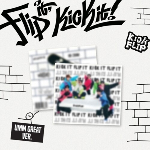 Flip It, Kick It! - Umm Great Version - incl. 20pg Photobook, Sticker, Folded Poster + Photocard [Import]