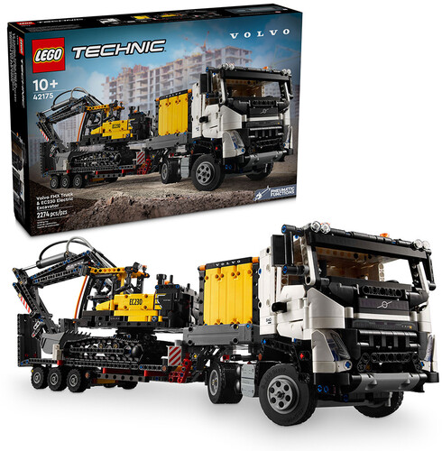 TECHNIC VOLVO FMX TRUCK & EC230 ELECTRIC EXCAVATOR