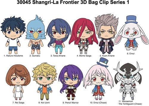 SHANGRI-LA FRONTIER 3D BLIND BAG CLIP SERIES 1