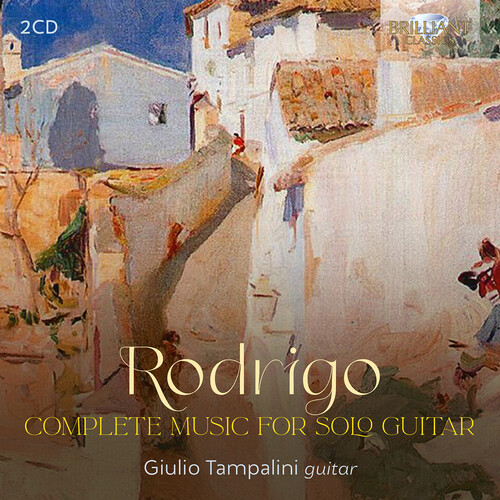 Giulio Tampalini - Rodrigo: Complete Music For Solo Guitar vinyl record cover