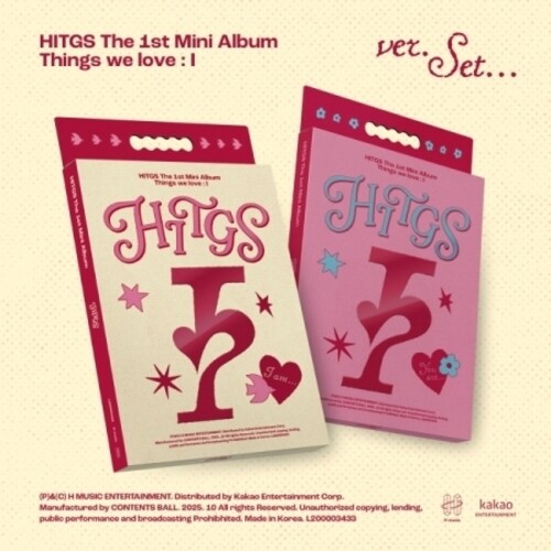 Things We Love : I - Random Cover - incl. Photobook, Sticker, Polaroid Photo, Photocard, Folded Poster, Postcard + Mount Film