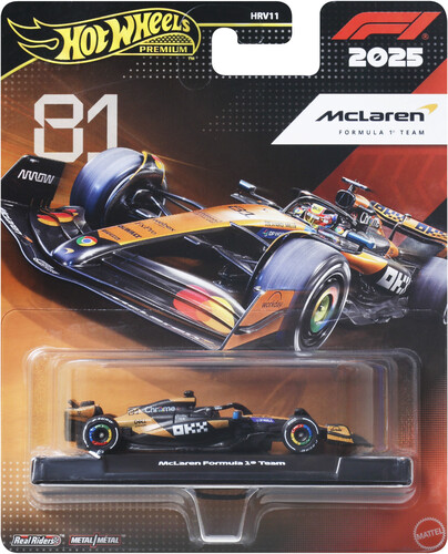 Mattel - Hot Wheels Premium McLaren Formula 1 Team #81