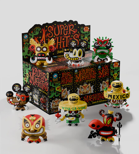 SUPER MACHITO BLIND BOX WITH 6 PIECE PDQ