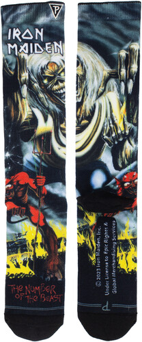 PERRI'S IRON MAIDEN THE NUMBER OF THE BEAST SOCKS