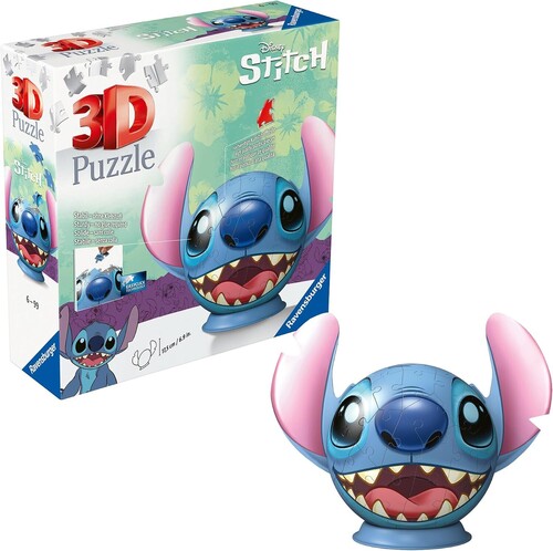 Disney Stitch with Ears 72-Piece 3D Puzzle
