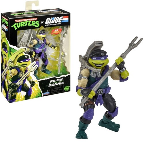 TMNT X GI JOE - DONNIE X DIALTONE ACTION FIGURE