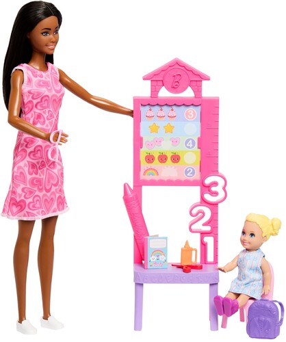 BARBIE YOU CAN BE ANYTHING TEACHER BLACK