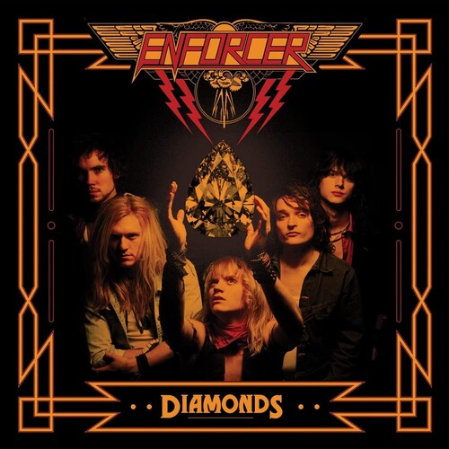 Enforcer - Diamonds vinyl record cover