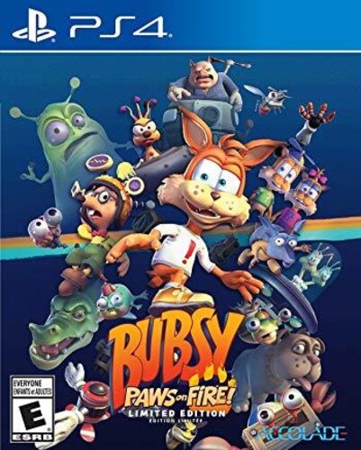 Ps4 Bubsy: Paws on Fire! Limited Ed - Bubsy: Paws On Fire! Limited Edition for PlayStation 4