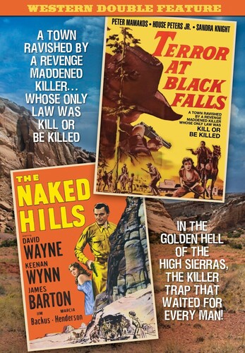 Western Double Feature: Terror At Black Falls (1962)/ The Naked Hills(1956)