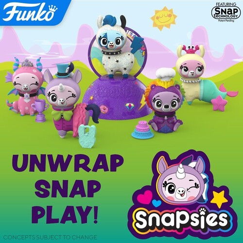 Funko Snapsies: - FUNKO SNAPSIES: Snapsies (One Random Snapsies Per Purchase)