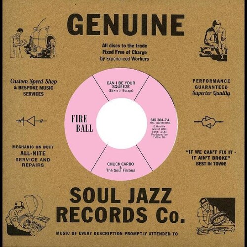 Chuck Carbo  & The Soul Finders - Can I Be Your Squeeze / Take Care Your Homework