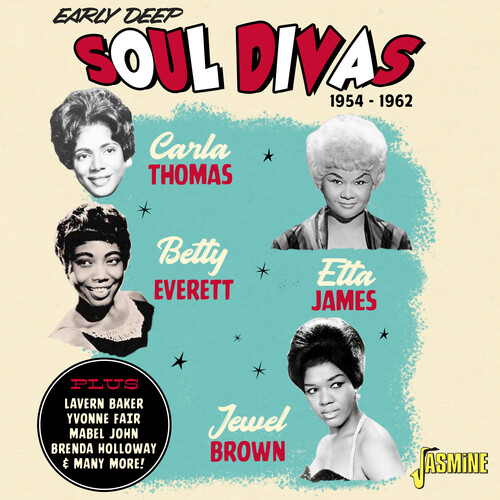 Early Deep Soul Divas 1954-1962 / Various - Early Deep Soul Divas 1954-1962 / Various (Uk) vinyl record cover