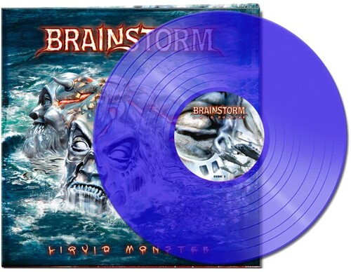 Brainstorm - Liquid Monster - Clear Blue (Blue) [Colored Vinyl] [Clear Vinyl]