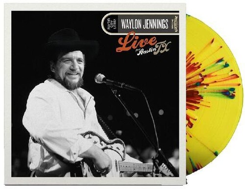 Waylon Jennings - Live From Austin, TX ‘84 [Red/Yellow Splatter LP]
