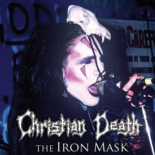 The Iron Mask - Silver/ purple Splatter