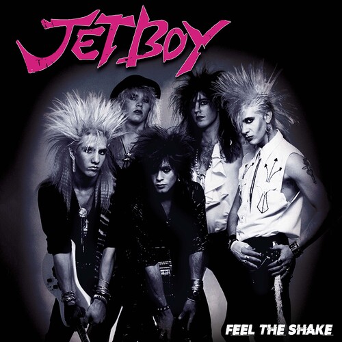 Jetboy - Feel The Shake - Pink/Black Splatter (Blk) [Colored Vinyl]